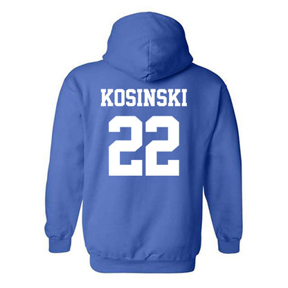Seton Hall - NCAA Softball : Lea Kosinski - Replica Shersey Hooded Sweatshirt-1