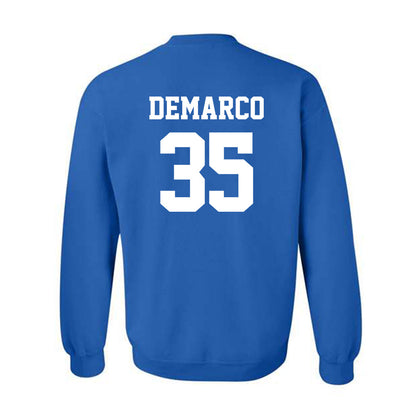 Seton Hall - NCAA Softball : Sophia DeMarco - Replica Shersey Crewneck Sweatshirt-1