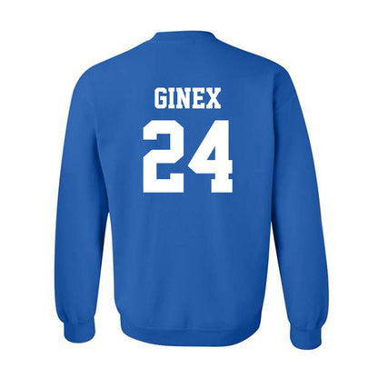 Seton Hall - NCAA Softball : Christina Ginex - Replica Shersey Crewneck Sweatshirt-1