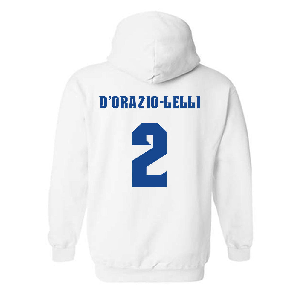 Seton Hall - NCAA Softball : Violet D’Orazio-Lelli - Replica Shersey Hooded Sweatshirt-1