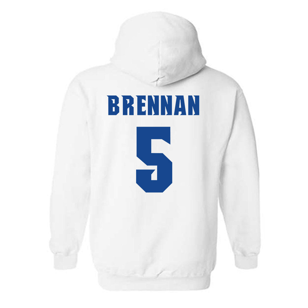 Seton Hall - NCAA Softball : Katey Brennan - Replica Shersey Hooded Sweatshirt-1