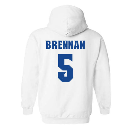 Seton Hall - NCAA Softball : Katey Brennan - Replica Shersey Hooded Sweatshirt-1