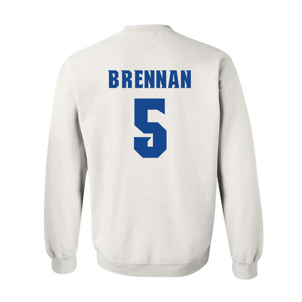 Seton Hall - NCAA Softball : Katey Brennan - Replica Shersey Crewneck Sweatshirt-1