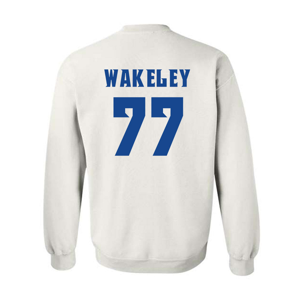 Seton Hall - NCAA Softball : Samantha Wakeley - Replica Shersey Crewneck Sweatshirt-1