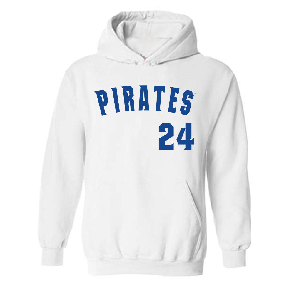 Seton Hall - NCAA Softball : Christina Ginex - Replica Shersey Hooded Sweatshirt-0
