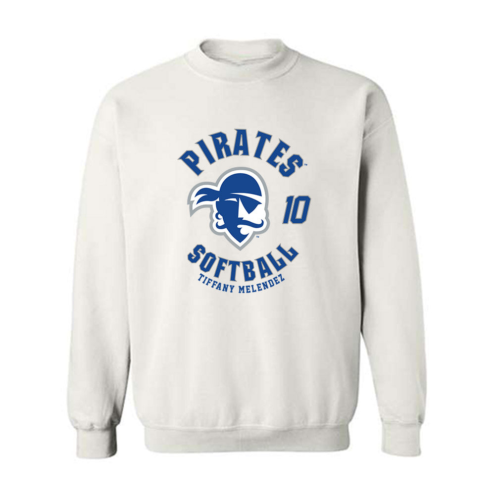 Seton Hall - NCAA Softball : Tiffany Melendez - Fashion Shersey Crewneck Sweatshirt-0