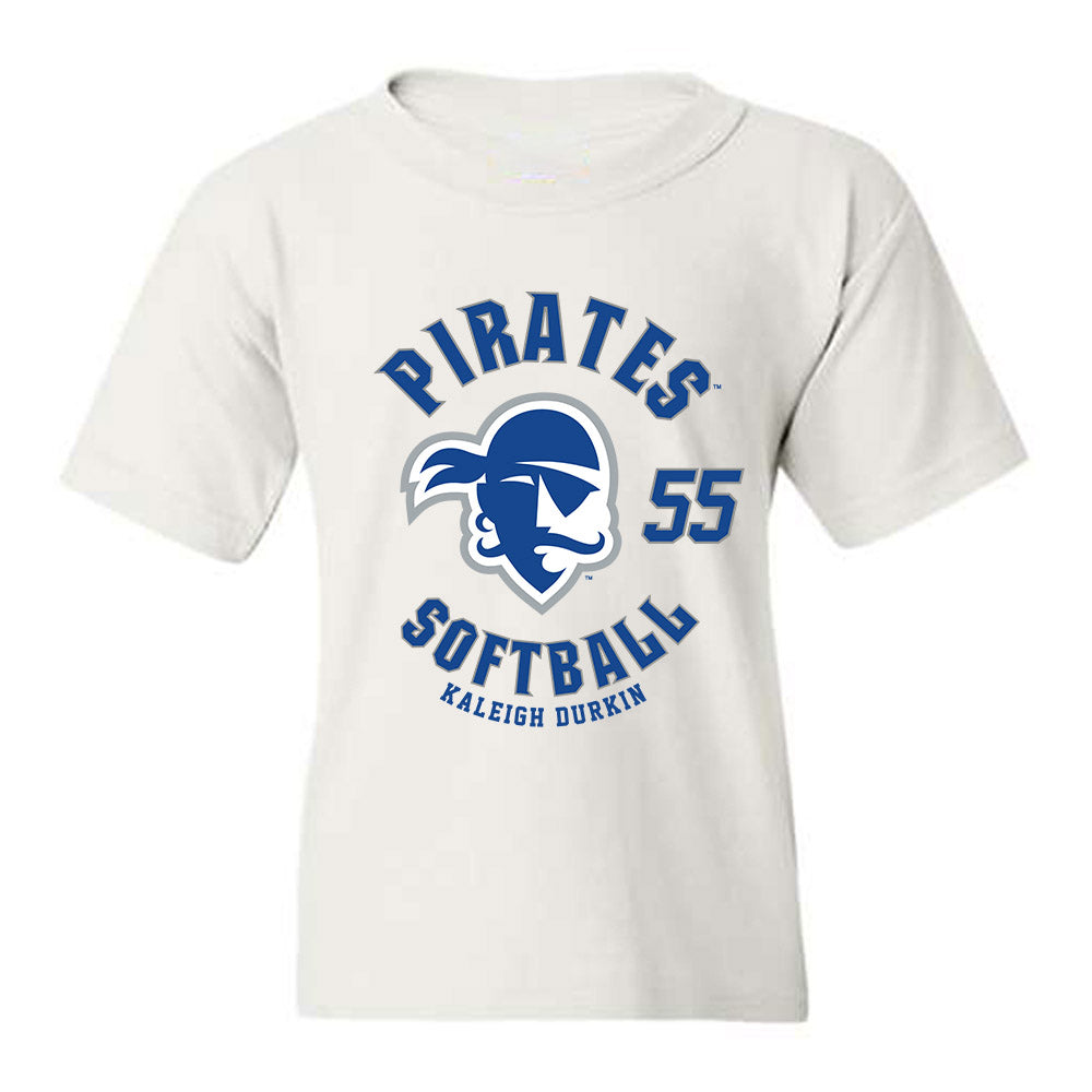 Seton Hall - NCAA Softball : Kaleigh Durkin - Fashion Shersey Youth T-Shirt-0