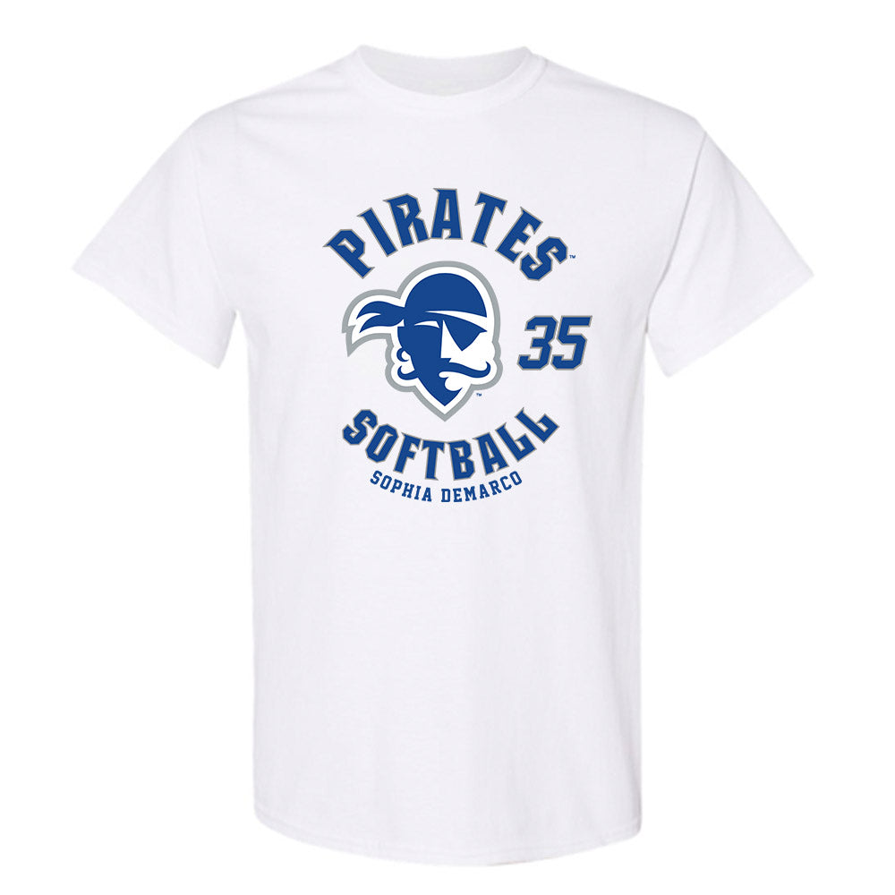 Seton Hall - NCAA Softball : Sophia DeMarco - Fashion Shersey T-Shirt-0