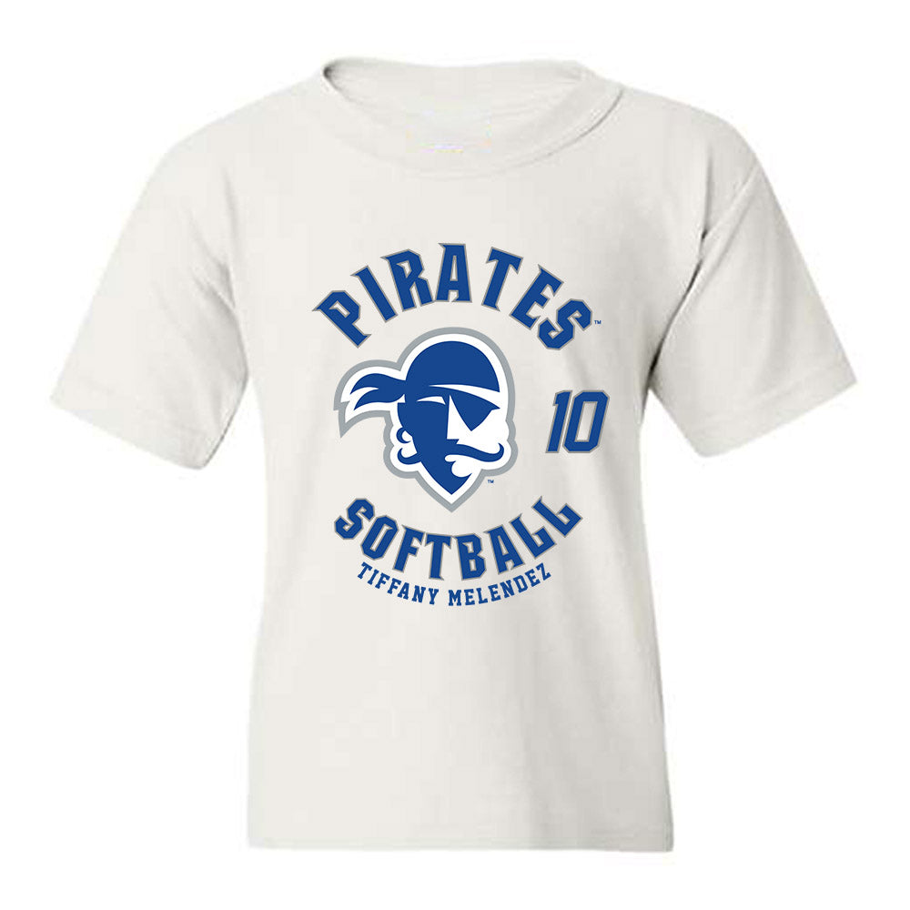 Seton Hall - NCAA Softball : Tiffany Melendez - Fashion Shersey Youth T-Shirt-0