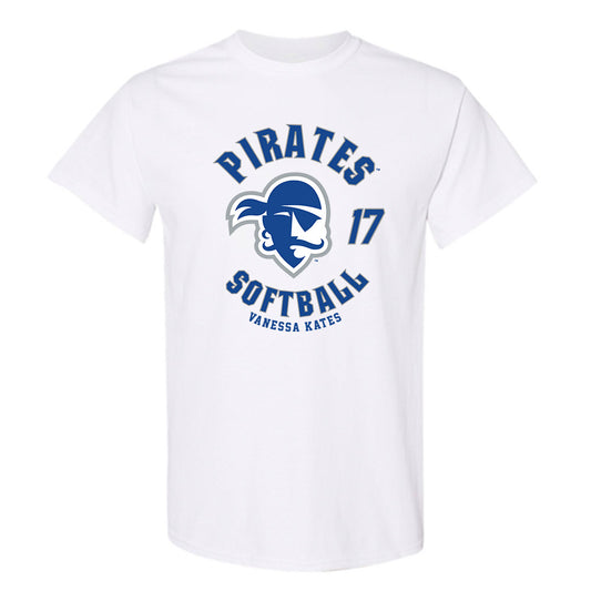Seton Hall - NCAA Softball : Vanessa Kates - Fashion Shersey T-Shirt-0