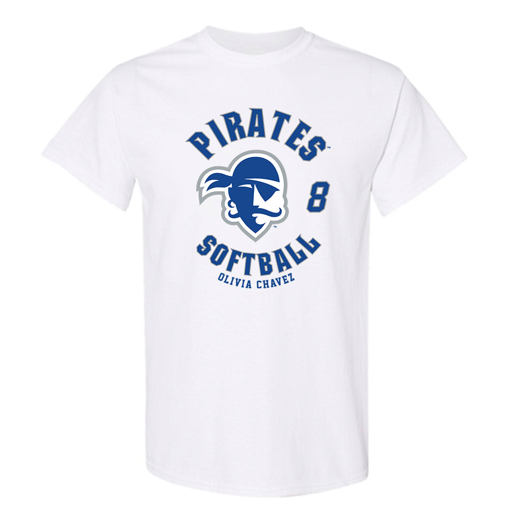 Seton Hall - NCAA Softball : Olivia Chavez - Fashion Shersey T-Shirt-0