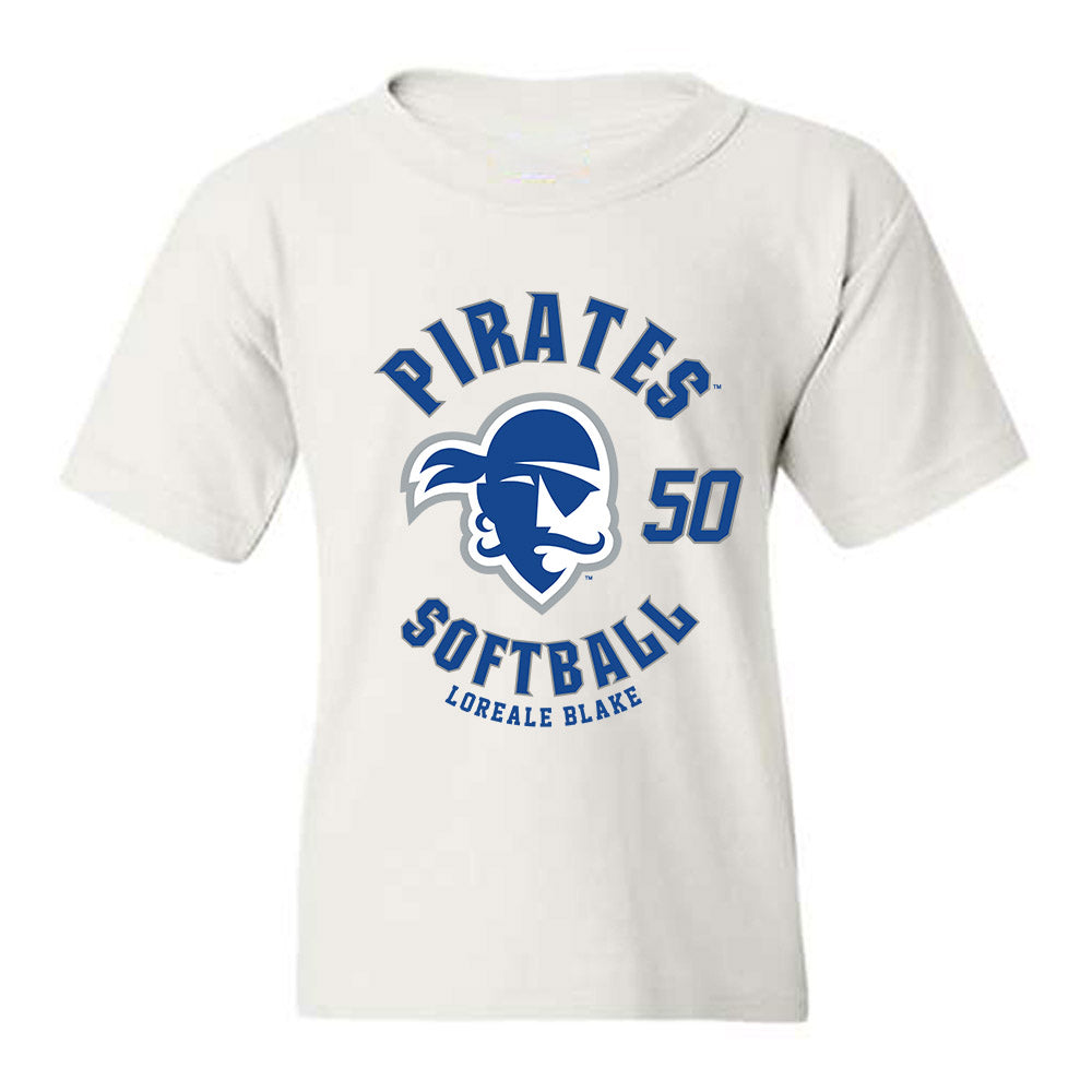 Seton Hall - NCAA Softball : Loreale Blake - Fashion Shersey Youth T-Shirt-0