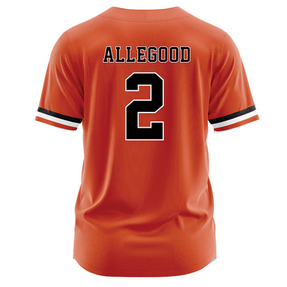 Campbell - NCAA Softball : Emily Allegood - Orange Jersey-1