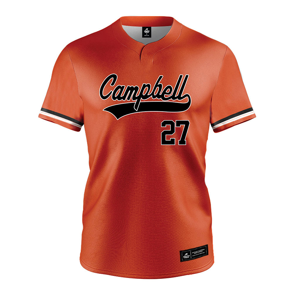 Campbell - NCAA Softball : Kasey Wolfe - Orange Jersey-0