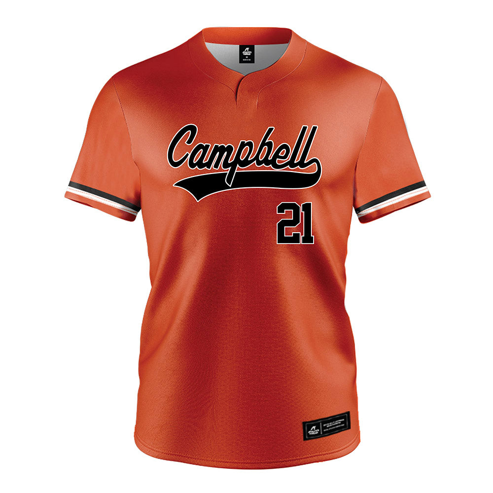 Campbell - NCAA Softball : livie davis - Orange Jersey-0