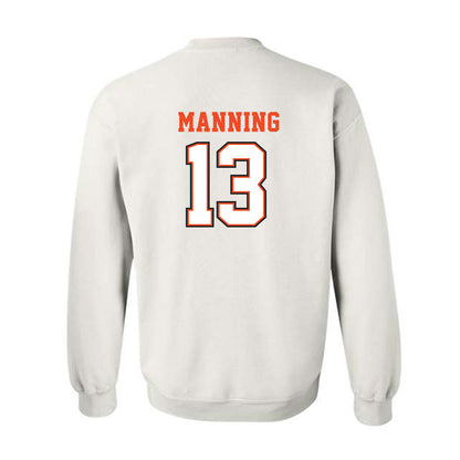 Campbell - NCAA Softball : Kayden Manning - Replica Shersey Crewneck Sweatshirt-1