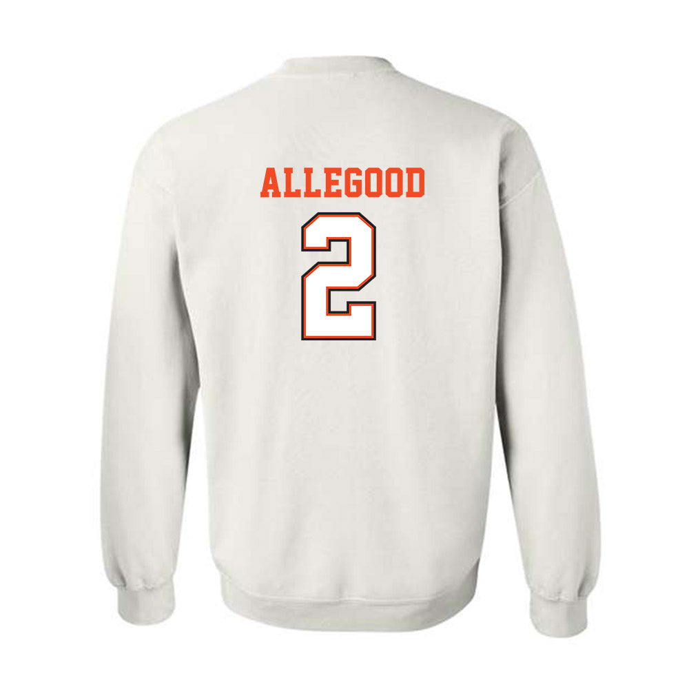 Campbell - NCAA Softball : Emily Allegood - Replica Shersey Crewneck Sweatshirt-1
