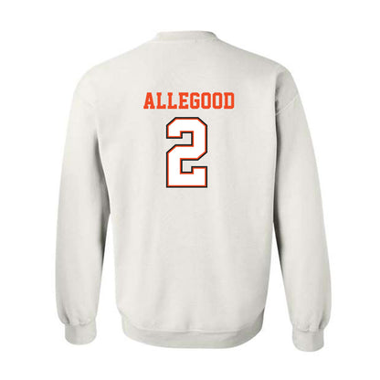 Campbell - NCAA Softball : Emily Allegood - Replica Shersey Crewneck Sweatshirt-1
