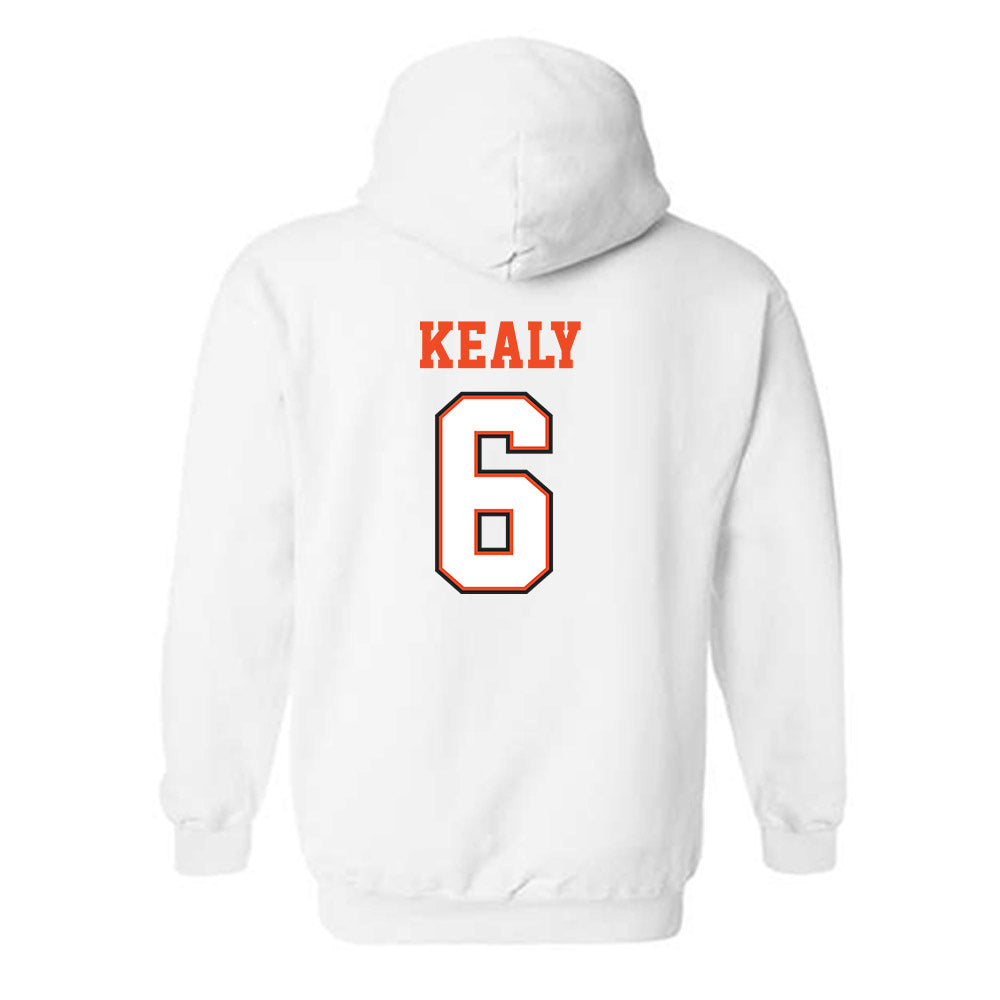Campbell - NCAA Softball : Grace Kealy - Replica Shersey Hooded Sweatshirt-1