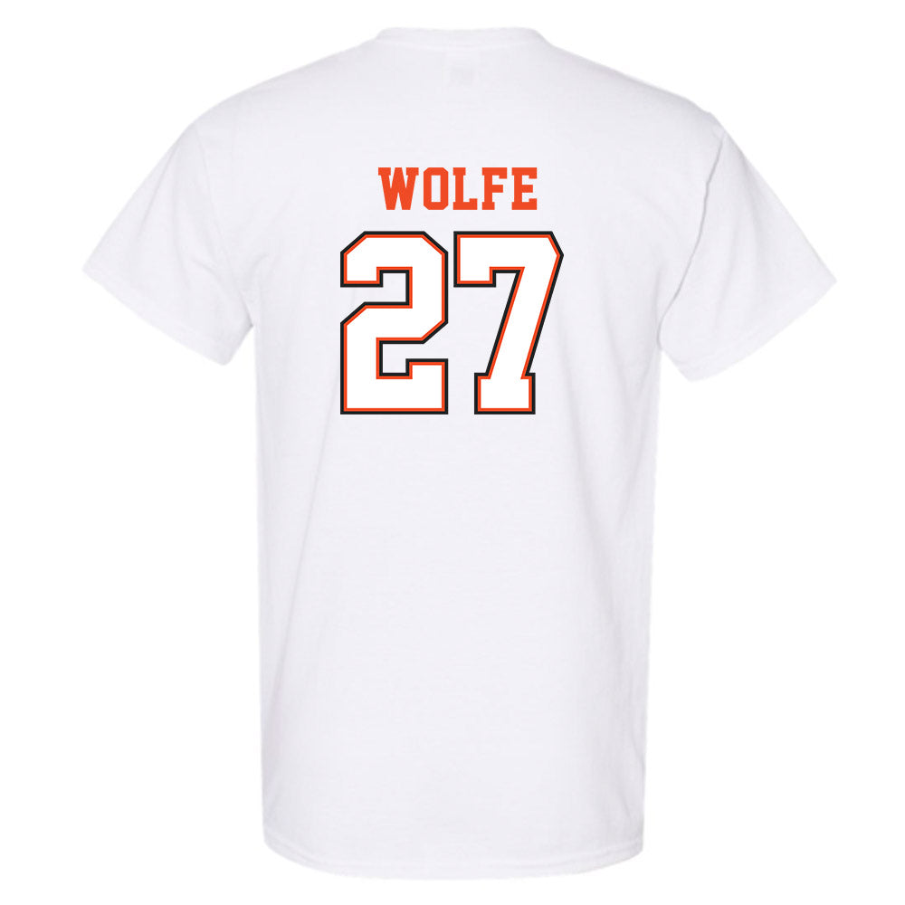 Campbell - NCAA Softball : Kasey Wolfe - Replica Shersey T-Shirt-1