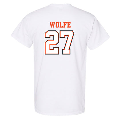 Campbell - NCAA Softball : Kasey Wolfe - Replica Shersey T-Shirt-1