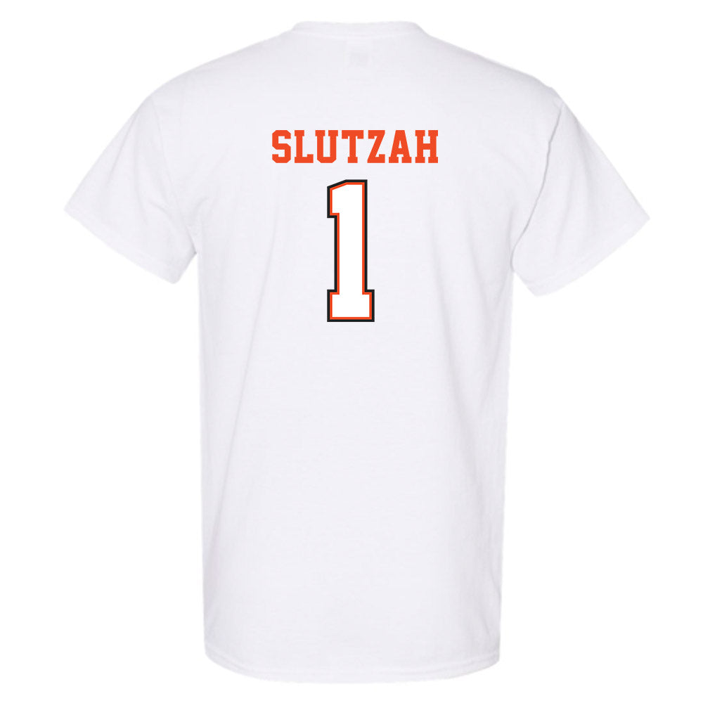 Campbell - NCAA Softball : Emma Slutzah - Replica Shersey T-Shirt-1
