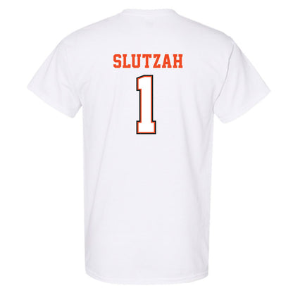 Campbell - NCAA Softball : Emma Slutzah - Replica Shersey T-Shirt-1