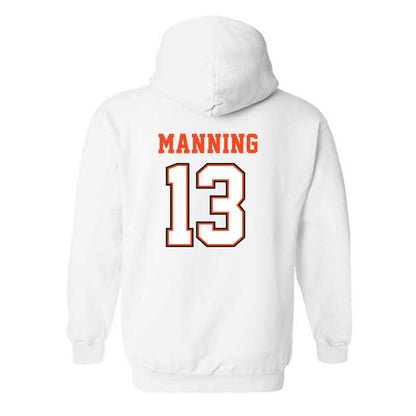 Campbell - NCAA Softball : Kayden Manning - Replica Shersey Hooded Sweatshirt-1