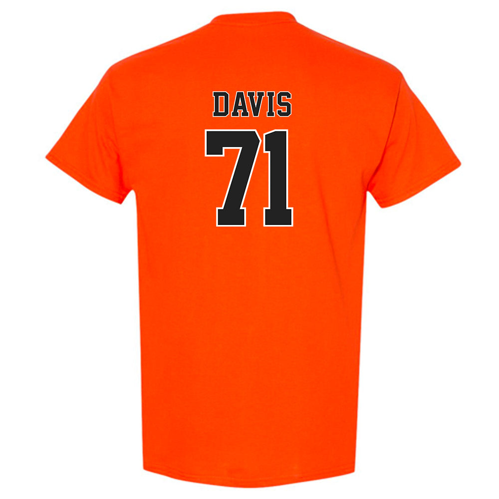 Campbell - NCAA Softball : Devin Davis - Replica Shersey T-Shirt-1