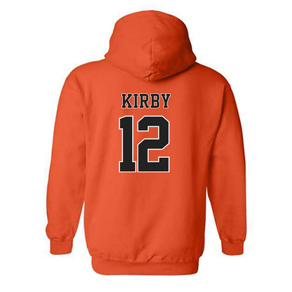 Campbell - NCAA Softball : Lexi Kirby - Replica Shersey Hooded Sweatshirt-1