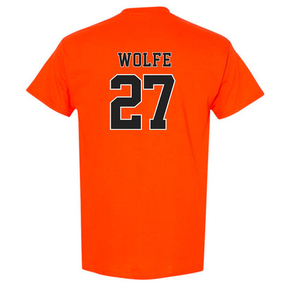 Campbell - NCAA Softball : Kasey Wolfe - Replica Shersey T-Shirt-1