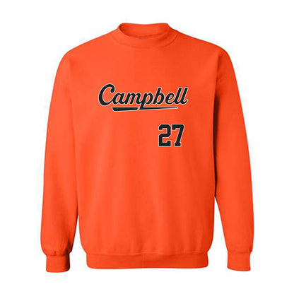 Campbell - NCAA Softball : Kasey Wolfe - Replica Shersey Crewneck Sweatshirt-0