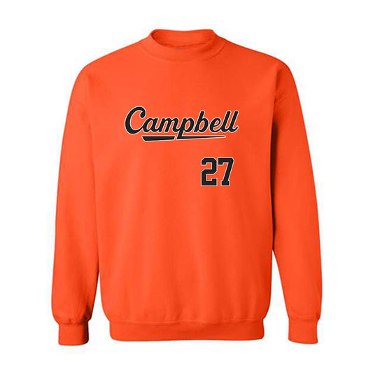 Campbell - NCAA Softball : Kasey Wolfe - Replica Shersey Crewneck Sweatshirt-0