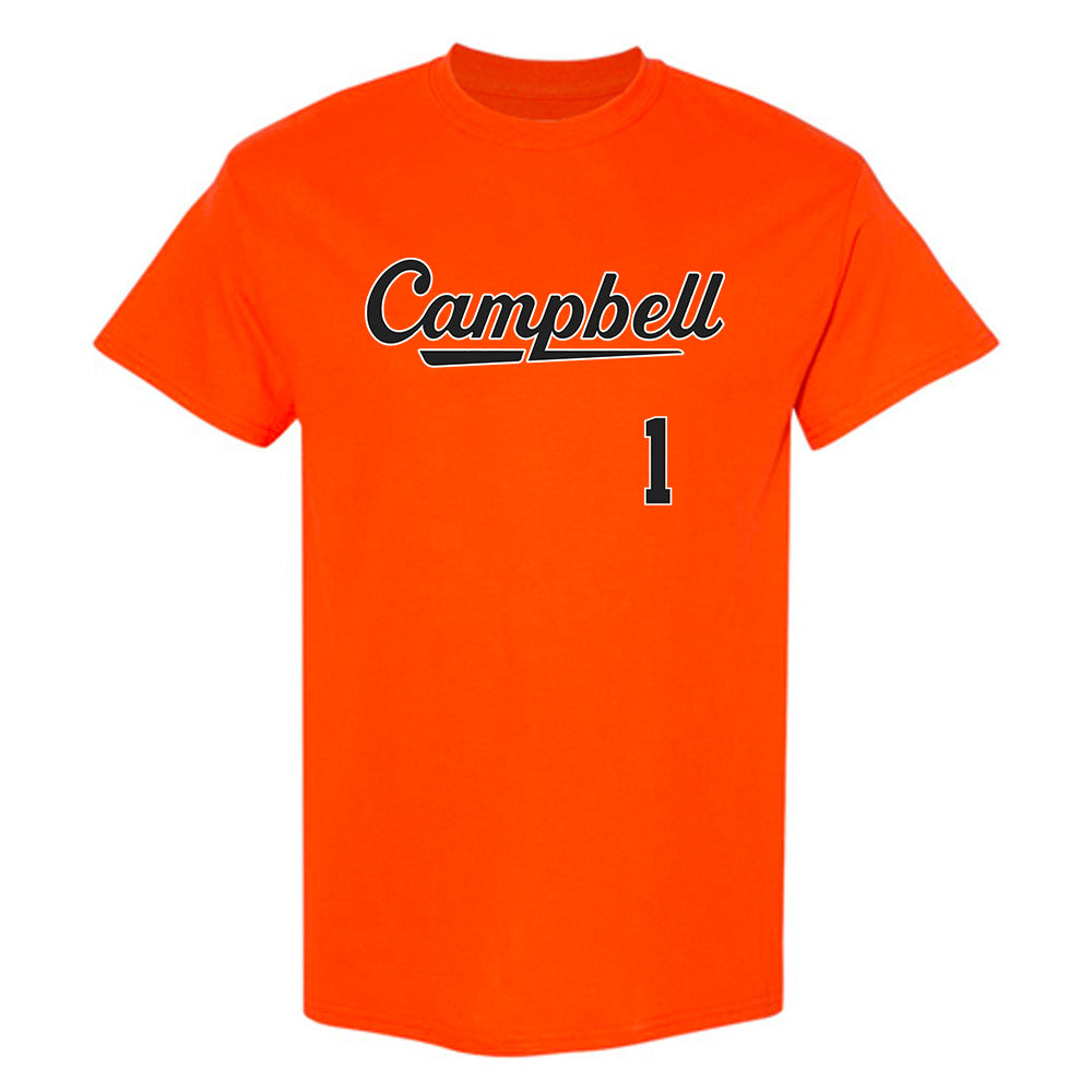 Campbell - NCAA Softball : Emma Slutzah - Replica Shersey T-Shirt-0