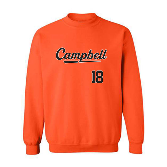 Campbell - NCAA Softball : Ryleigh Bennett - Replica Shersey Crewneck Sweatshirt-0