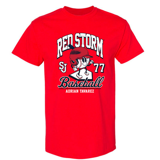 St. Johns - NCAA Baseball : Adrian Tavarez - Fashion Shersey T-Shirt-0