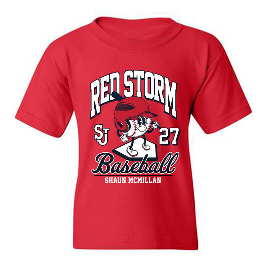 St. Johns - NCAA Baseball : Shaun McMillan - Fashion Shersey Youth T-Shirt