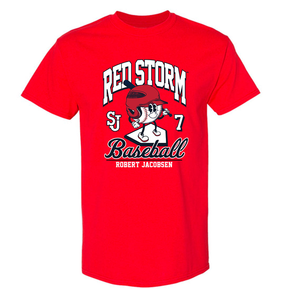 St. Johns - NCAA Baseball : Robert Jacobsen - Fashion Shersey T-Shirt-0