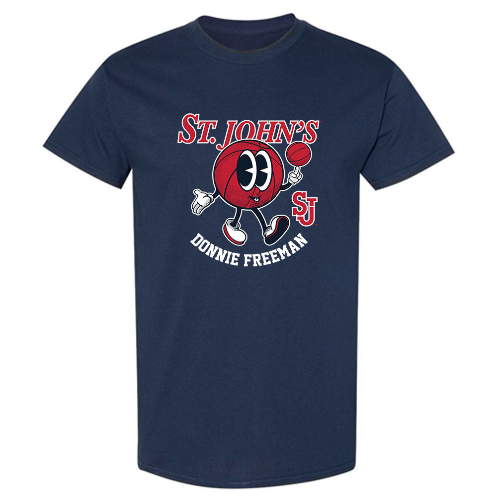 St. Johns - NCAA Men's Basketball : Donnie Freeman - Fashion Shersey T-Shirt-0