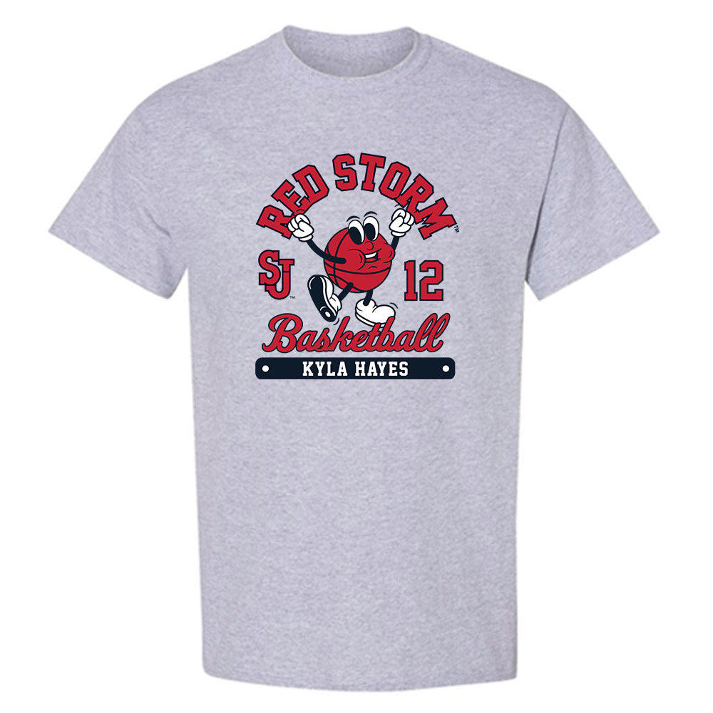 St. Johns - NCAA Women's Basketball : Kyla Hayes - Fashion Shersey T-Shirt-0