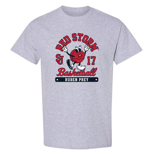 St. Johns - NCAA Men's Basketball : Ruben Prey - Fashion Shersey T-Shirt-0