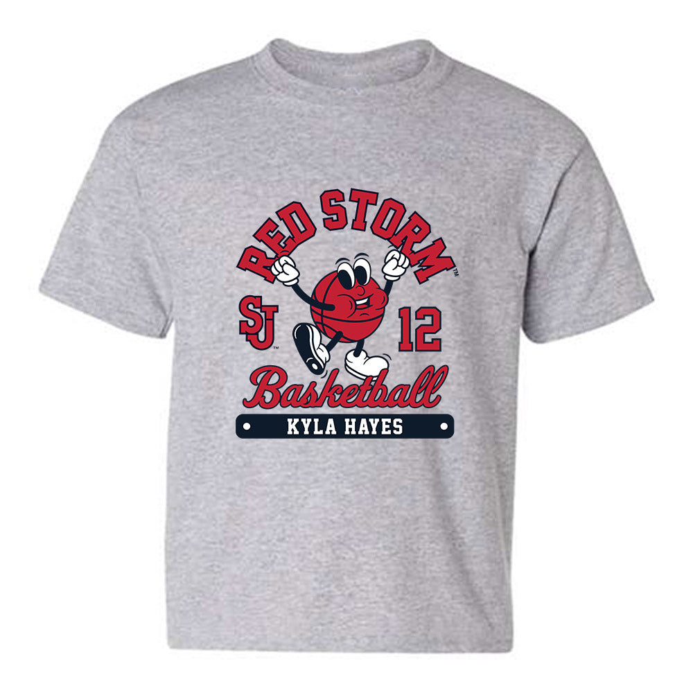 St. Johns - NCAA Women's Basketball : Kyla Hayes - Fashion Shersey Youth T-Shirt-0