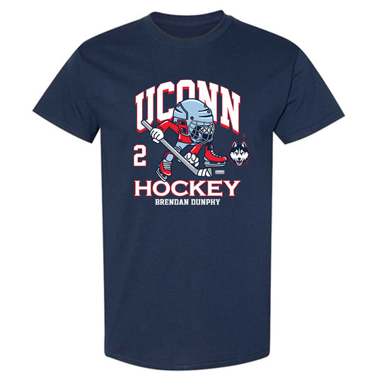 UConn - NCAA Men's Ice Hockey : Brendan Dunphy - Fashion Shersey T-Shirt-0