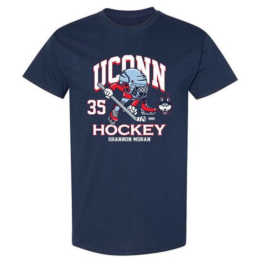 UConn - NCAA Women's Ice Hockey : Shannon Moran - Fashion Shersey T-Shirt-0