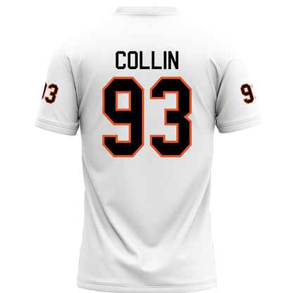 UTPB - NCAA Football : Dieunerst Collin - White Football Jersey-1
