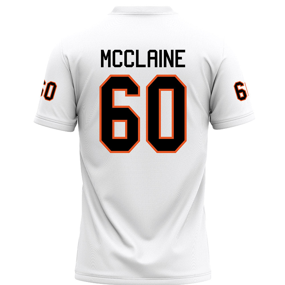 UTPB - NCAA Football : Jordan Mcclaine - White Football Jersey-1