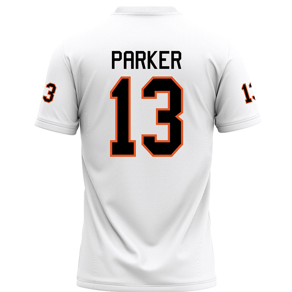 UTPB - NCAA Football : Randle Parker - White Football Jersey-1