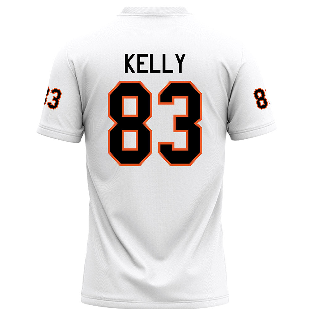 UTPB - NCAA Football : Heston Kelly - White Football Jersey-1