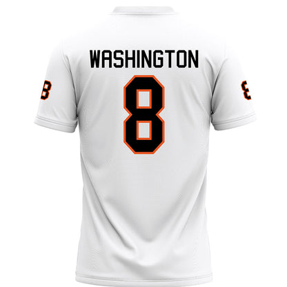 UTPB - NCAA Football : Jarred Washington - White Football Jersey-1