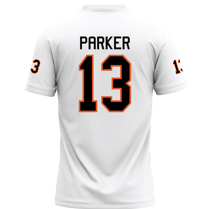 UTPB - NCAA Football : Randle Parker - White Football Jersey-1